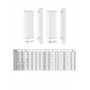 1800 x 468 mm Einlagig Mittelanschluss Anthrazit Paneelheizkörper NEU Ellipse Design 1800 x 468 mm Einlagig Mittelanschluss Anthrazit Paneelheizkörper NEU Ellipse Design