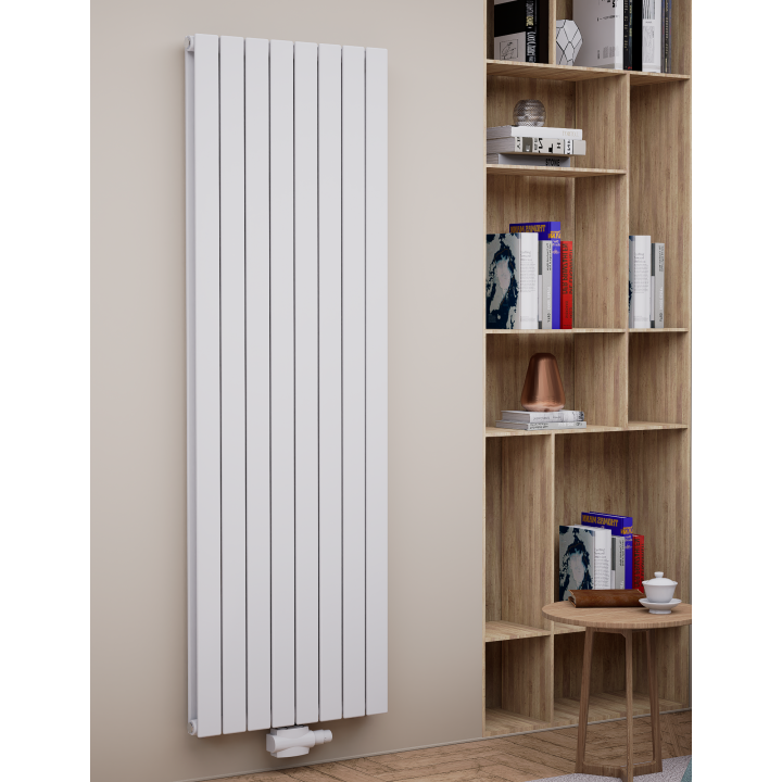 Paneelheizkörper 1800 x 588 Flach Doppellagig Weiss Wandheizkörper