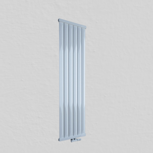 Paneelheizkörper 1800x490 Radfin-Diamond Weiß Mittelanschluss