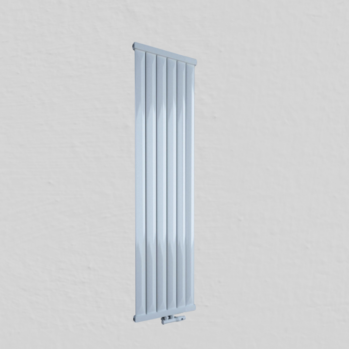 Paneelheizkörper 1800x490 Radfin-Diamond Weiß Seitenanschluss