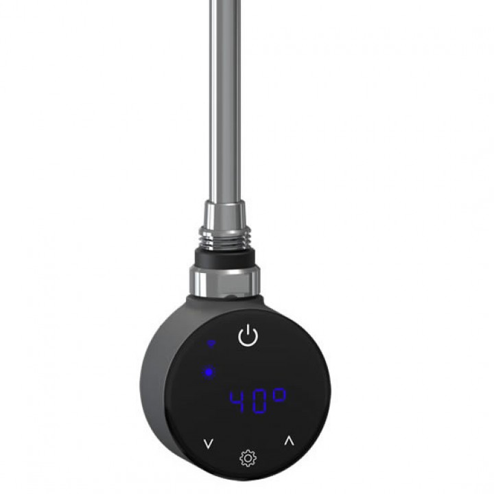 Heizpatrone für Badheizkörper mit App Steuerung elektrischer Heizstab für Handtuchheizkörper 300W-1200W Anthrazit