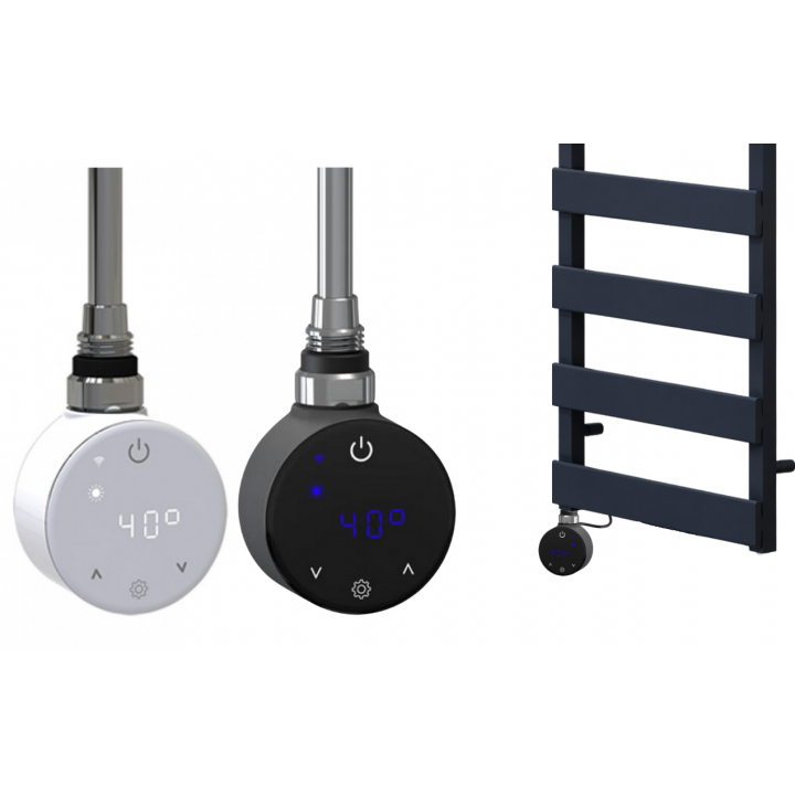Heizpatrone für Badheizkörper mit App Steuerung elektrischer Heizstab für Handtuchheizkörper 300W-1200W Anthrazit Heizpatrone für Badheizkörper mit App Steuerung elektrischer Heizstab für Handtuchheizkörper 300W-1200W Anthrazit