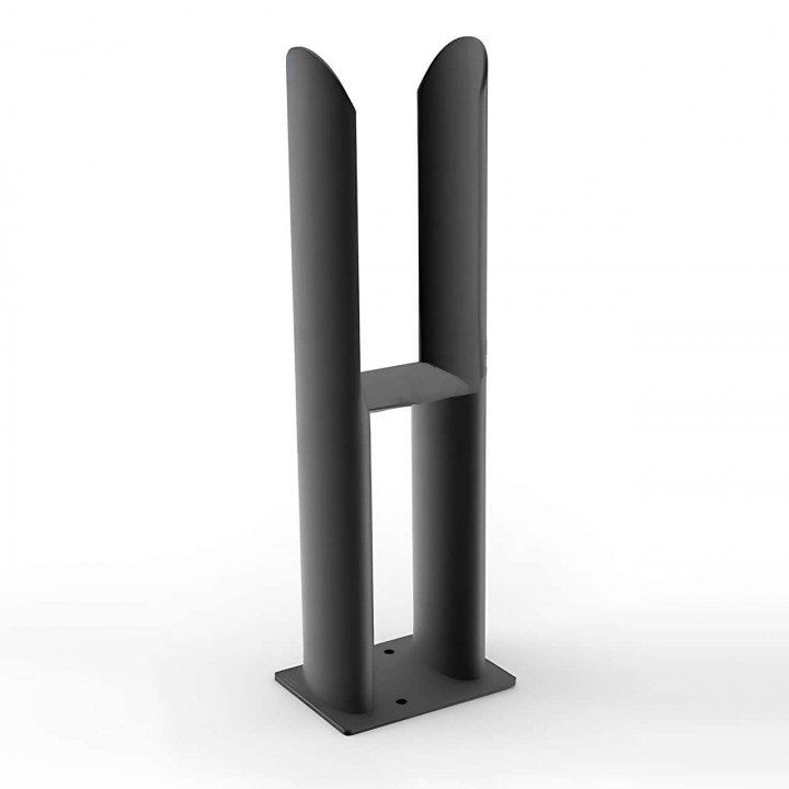 Stand Füße Set für Doppellagig Ellipse Heizkörper Anthrazit Stand Füße Set für Doppellagig Ellipse Heizkörper Anthrazit