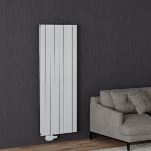 Alu Doppellagig Paneelheizkörper Versetzter Aluminium Wandheizkörper Vertikal Weiß 1600x616