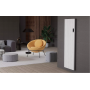 Flach Alu Vertikal Wand Elektroheizung mit Thermostat Effizient WLAN-fähig Konvektor Weiß Flach Alu Vertikal Wand Elektroheizung mit Thermostat Effizient WLAN-fähig Konvektor Weiß