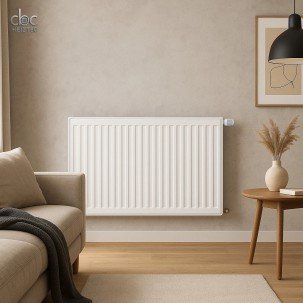 Universalheizkörper Flachheizkörper Typ22 Kompakt Ventilheizkörper 6 Anschlüsse + Zubehör