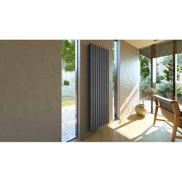 1800X590 Ellipse Doppellagig Anthrazit Versetzter Mittelanschluss Paneelheizkörper 1800X590 Ellipse Doppellagig Anthrazit Versetzter Mittelanschluss Paneelheizkörper