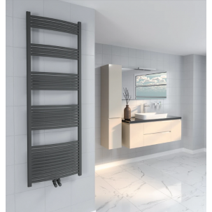 Design Badheizkörper Handtuchwärmer 1800 x 600 Anthrazit Design Badheizkörper Handtuchwärmer 1800 x 600 Anthrazit
