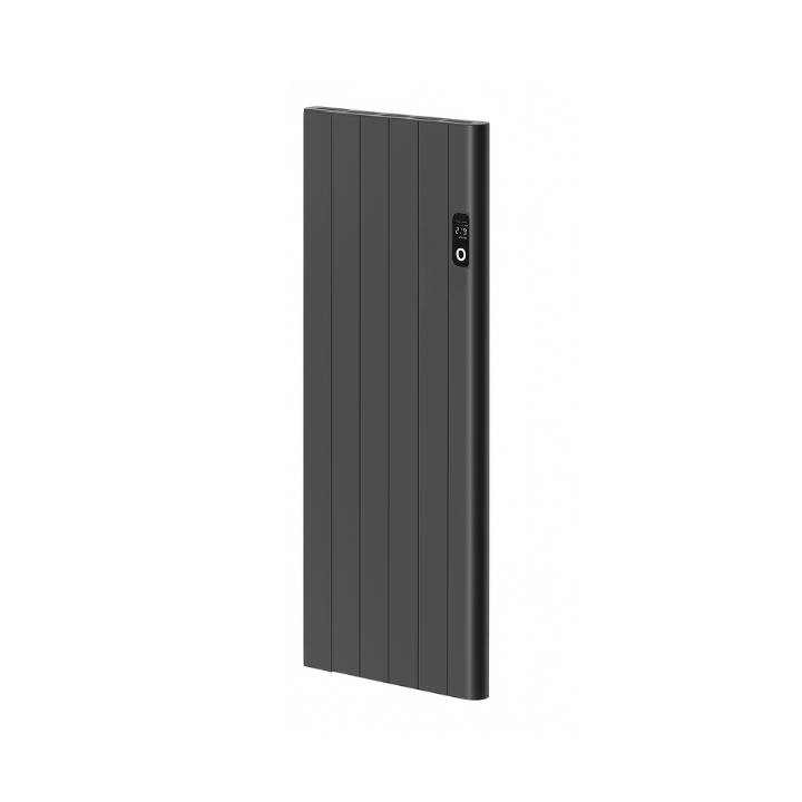Flach Alu Vertikal Wand Elektroheizung mit Thermostat Effizient WLAN-fähig Konvektor Anthrazit Flach Alu Vertikal Wand Elektroheizung mit Thermostat Effizient WLAN-fähig Konvektor Anthrazit