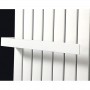542 mm Handtuchstange Design Handtuchhalter Für Paneelheizkörper Flach Weiss