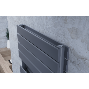 Design Flachheizkörper Doppellagig 1800 x 600 Badheizkörper Anthrazit