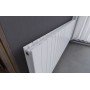 600x1590 Design Flach Heizkörper Paneelheizkörper Horizontal Badheizkörper Doppellagig Weiß