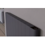 Flach Horizontal Wand Elektroheizung mit Thermostat Effizient WLAN-fähig Konvektor Anthrazit Flach Horizontal Wand Elektroheizung mit Thermostat Effizient WLAN-fähig Konvektor Anthrazit